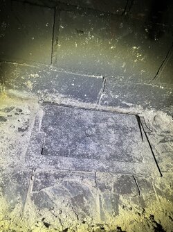 Hearth tiles/ash dump door replacement