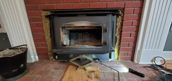 Removal of Regency I3100L - this was easy!!!! | Hearth.com Forums Home