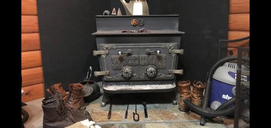 Woodsman wood stove