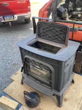 [Hearth.com] Heat shield