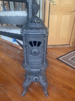 Seeking info on cast iron parlor stove