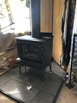 New wood stove install, safety question