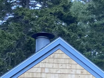 Propane gas vent pipe questions