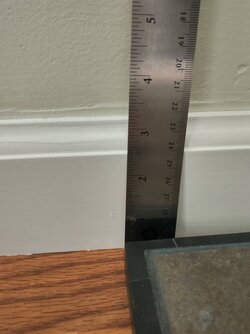 Can the heat shield go over/above my baseboard?
