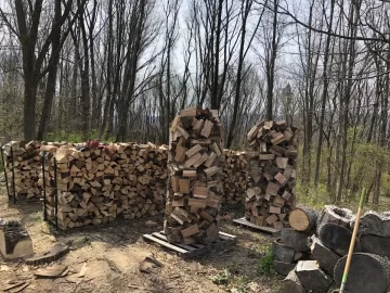 What do you do with all the garbage wood?