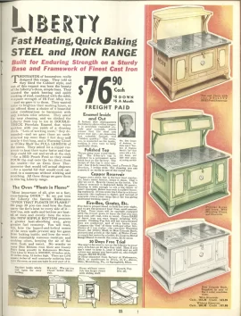 1934 Kalamazoo Liberty Cook Stove