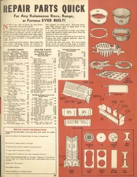 1934 Kalamazoo Liberty Cook Stove