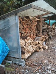 Covering Firewood