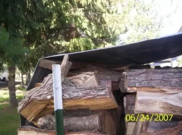 [Hearth.com] HOW I COVERED MY WOOD PILES