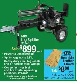 [Hearth.com] Opinions on Menards splitter and price.