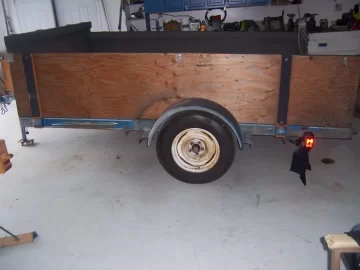 [Hearth.com] Trailer needs work  Move axle back?, new wood deck?