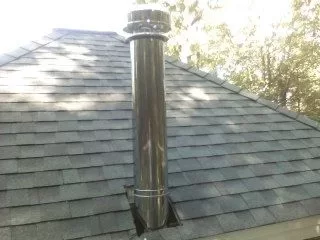 [Hearth.com] I'm Through the Wall! And the Roof! Woodstove install begins...