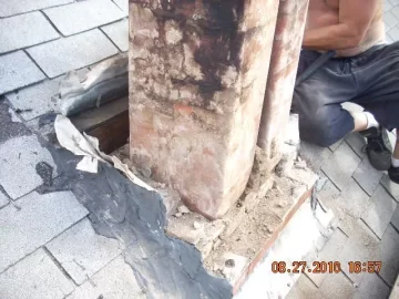 [Hearth.com] chimney tear down and rebuild