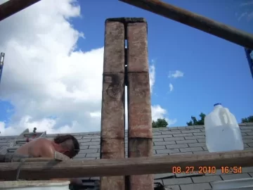 [Hearth.com] chimney tear down and rebuild