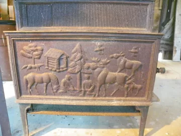 [Hearth.com] Paint or Polish? Restore an old cast iron Jotul