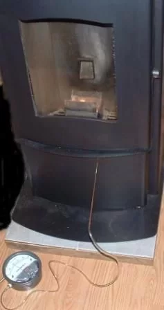 [Hearth.com] Enviro Mini setting the damper using a Magnehelic gauge PICS