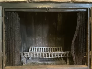 Fix fireplace, not use an insert