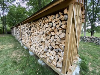 Inside Wood Storage