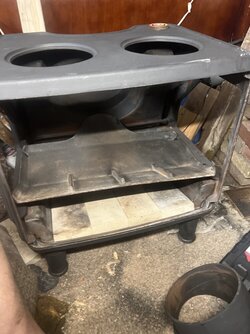 Can a Cawley 800 be successfully completely ,rebuilt by a guy with no stove experience and a bad back?