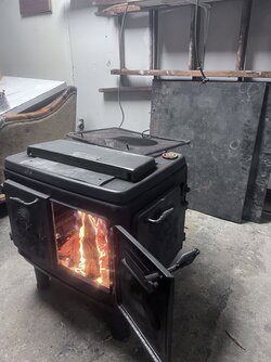 Can a Cawley 800 be successfully completely ,rebuilt by a guy with no stove experience and a bad back?