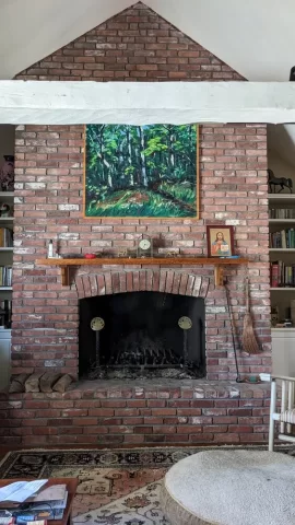 Hearthstone Heritage in fireplace?