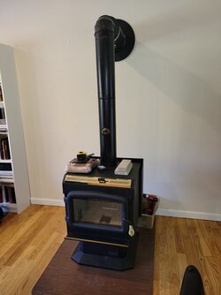 Drolet HT1600 wood stove baffle isolator pads
