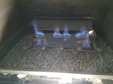 Does my thermople just need cleaning?  Do these Majestic DV360 flames look OK?