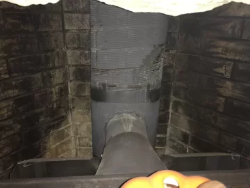 Flue Damper Too Small for Wood Stove 6" Liner