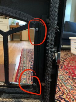 Wood Stove Insert with Air Leaks