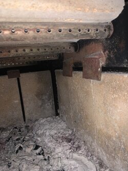 Wood Stove Insert with Air Leaks
