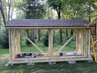 Woodshed build question
