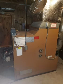 Charmaster wood furnace