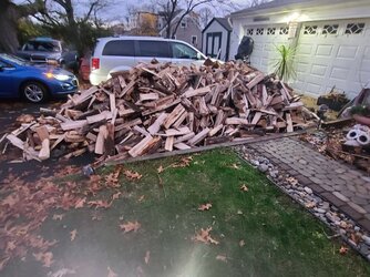 (Please move if in wrong spot)   Need help verifying  amount of wood deliver please