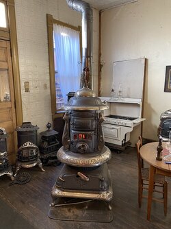 Saw some pretty cool stoves today.