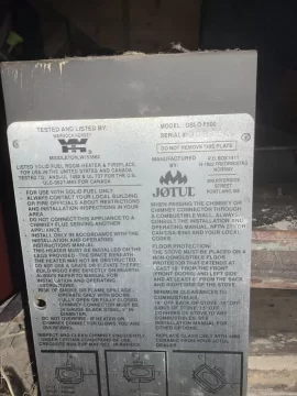 Rebuilding a FREE Jotul F500