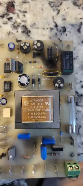 Jamestown J1000 Circuit board question