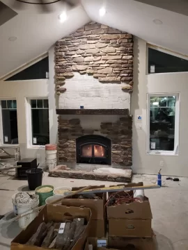 Install and Review of Warm Majic II / Northstar ZC Fireplace