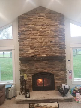 Install and Review of Warm Majic II / Northstar ZC Fireplace