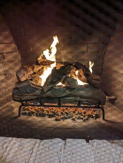 Improve gas fireplace efficiency