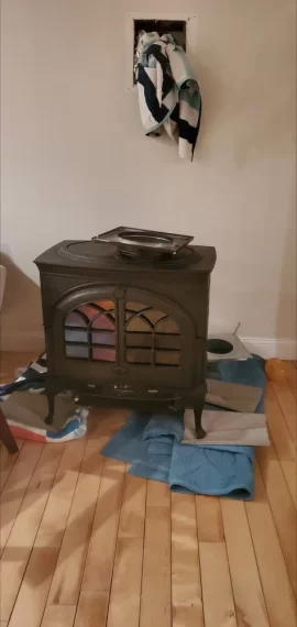 [Hearth.com] Building a brick hearth on wood floor
