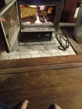 [Hearth.com] Building a brick hearth on wood floor