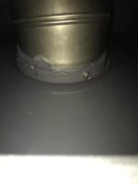 [Hearth.com] Gap between liner and stove connector (insert install)