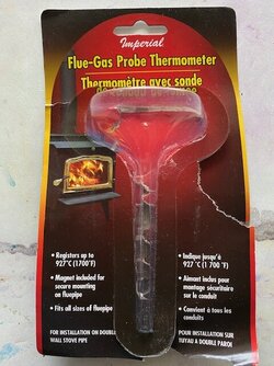 Probe or magnetic thermometer