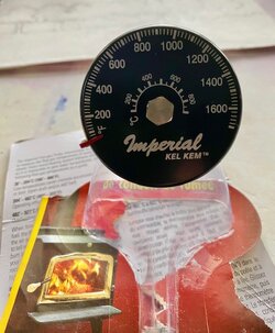 Probe or magnetic thermometer