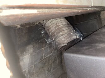 Oval chimney liner problem