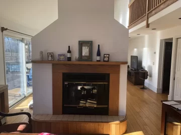 [Hearth.com] Double sided fireplace