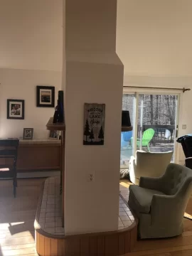 [Hearth.com] Double sided fireplace