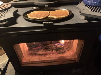 Blizzard coming, what to cook on wood stove?