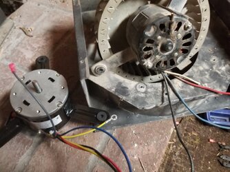 Replacing fan motor