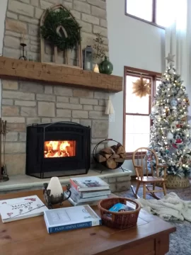 power outage with zero clearance high efficiency wood fireplace